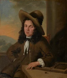 Portret Aernout van Overbeke, ok. koniec lat 50.-pocz. 1660 (olej na płótnie)