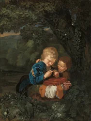 Młode łapacze ptaków