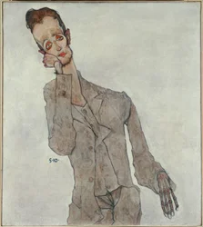 Portret malarza Karla Zakovska - portret malarza Karla Zakovska