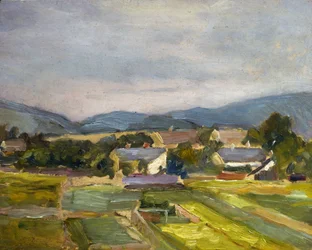 Krajobraz w północnej Austrii, 1907