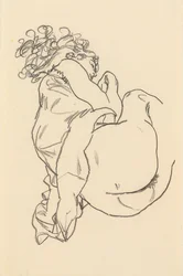 Nude w pozycji leżącej; Liegende, 1917