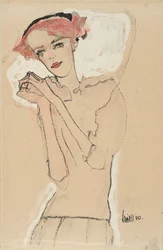 Portret kobiety, 1910.