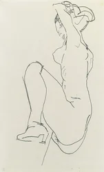 Leżący akt kobiecy, 1913