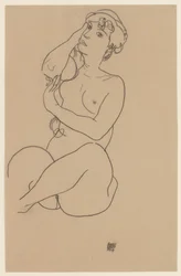 Akt leżący, 1917