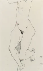 Biegnąca kobieta, 1913