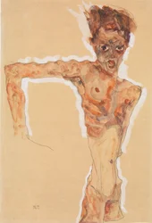 Autoportret, 1911.