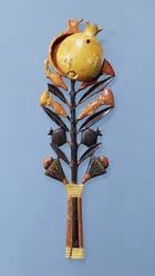 Łyżka do maści (malowana kość słoniowa)