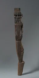 Noga od krzesła lub łóżka z Bogiem Bes, 1540-1296 pne