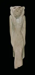 Bogini Sachmet (fajans)
