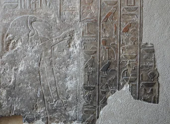 Niski relief. Świątynia pogrzebowa Hatszepsut, Deir el Bahari