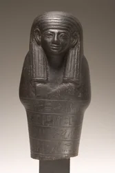 Figura Shabti dla Amenemhat, New Kingdom (dioryt)