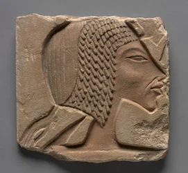 Talatat: Portret Nefertiti, ok. 1353-1347 pne