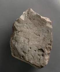 Element próbny obrobiony po obu stronach, ok. 1391-1353 p.n.e.