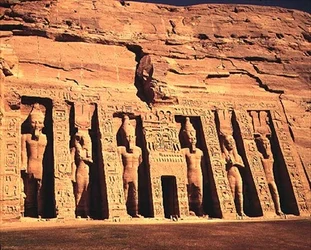 Świątynia Królowej Nefertari, również poświęcona Hathor z Abshek, zwana Małą Świątynią, Nowym Królestwem,
