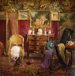 Wnętrze buduaru