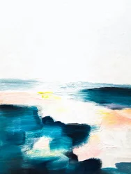 Abstrakcja „Spokojny ocean”