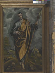 São Judas Tadeu ou São Tomás (óleo sobre tela)polonês