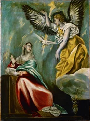 Zwiastowanie (olej na płótnie)
