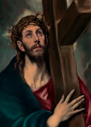 Chrystus niosący krzyż











 szczegół
