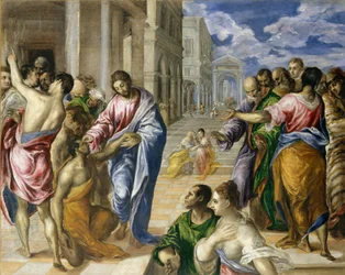 Chrystus uzdrawiający niewidomego, ok. 1570 r.