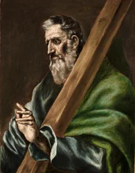 Apostoł święty Andrzej, około 1600 roku