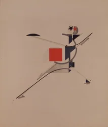 Nowa. Figurka do opery Zwycięstwo nad słońcem A. Kruchenycha, 1920-1921