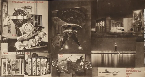 ZSRR. Katalog pawilonu radzieckiego na Międzynarodowej Wystawie Prasy, Kolonia, 1928