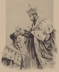 Koronacja cesarzowej Aleksandry Fiorodovny, 1899