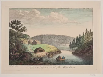 Næss w Aasen na północ od Trondheim