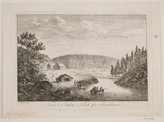 Næss w Aasen na północ od Trondheim