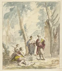 Abraham przyjmuje trzech aniołów