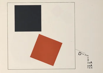 O dwóch kwadratach, 1922.