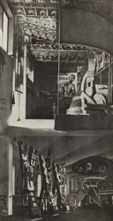 Pawilon radziecki na Międzynarodowej Wystawie Prasy, Kolonia, 1933.