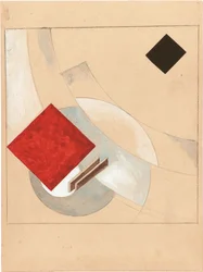 Studium do historii dwóch kwadratów, c. 1920
