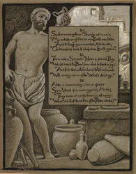 (Ilustracja do Rubáiyát Omara Khayyáma) Nieszczęsny garnek