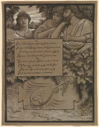 (Ilustracja do Rubáiyát Omara Khayyáma) Grobowiec Omara