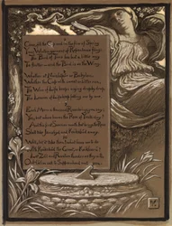 (Ilustracja do Rubáiyát Omara Khayyáma) Zaproszenie