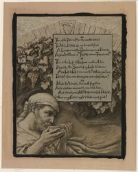 (Ilustracja do Rubáiyát Omara Khayyáma) Dusza pucharu