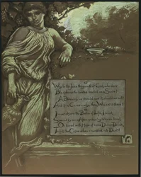 (Ilustracja do Rubáiyát Omara Khayyáma) Winorośl