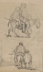 Ojciec, syn i osioł, ok. 1930 r. 1859.