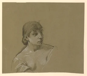Portret młodej kobiety