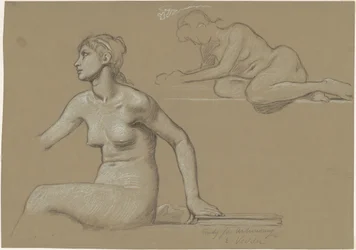 Studium astronomiczne, 1892.