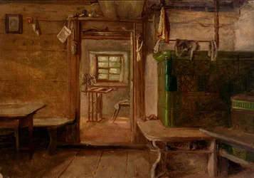Wnętrze domu, b.d.
