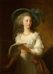 Martine-Gabrielle-Yoland de Polastron (1745-1793), księżna de Polignac