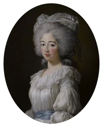 Portret Marii Józefiny Sabaudzkiej (1753-1810), hrabiny Prowansji