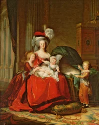 Marie-Antoinette (1755-93) i jej dzieci