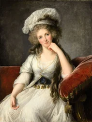 Louise Marie Adélaïde de Bourbon-Penthièvre, księżna Orleanu, 1789.