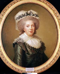 Portret Adelaide de France (1732-1800) 1791