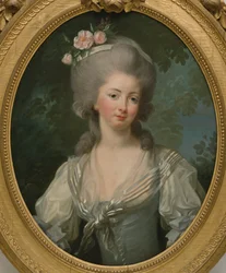 Portret Ernestine-Frederique, księżnej Croy.