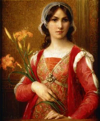Beatrix Portinari, ok. 1913 (olej na płótnie)